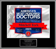 Dr. Mitchell Terk: America's Most Honored Doctors 2025 - Top 5%
