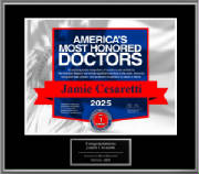 Dr. Jamie Cesaretti: America's Most Honored Doctors 2025 - Top 1%