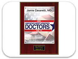 America's Most Honored Doctors 2026 Top 1%: Jamie Cesaretti, MD