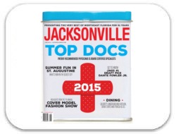 Jacksonville Magazine Top Doctors 2015 banner
