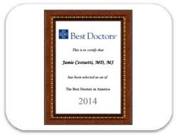 Jamie Cesaretti, MD - Best Dcotor 2014