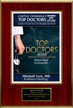 Castle Connolly's 2016 Top Doctors Metro Area Jacksonville Award