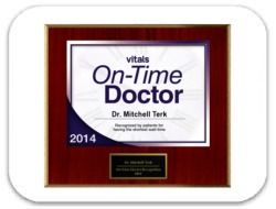 Vitals' On Time Doctor's Award 2014 - Mitchell Terk, MD